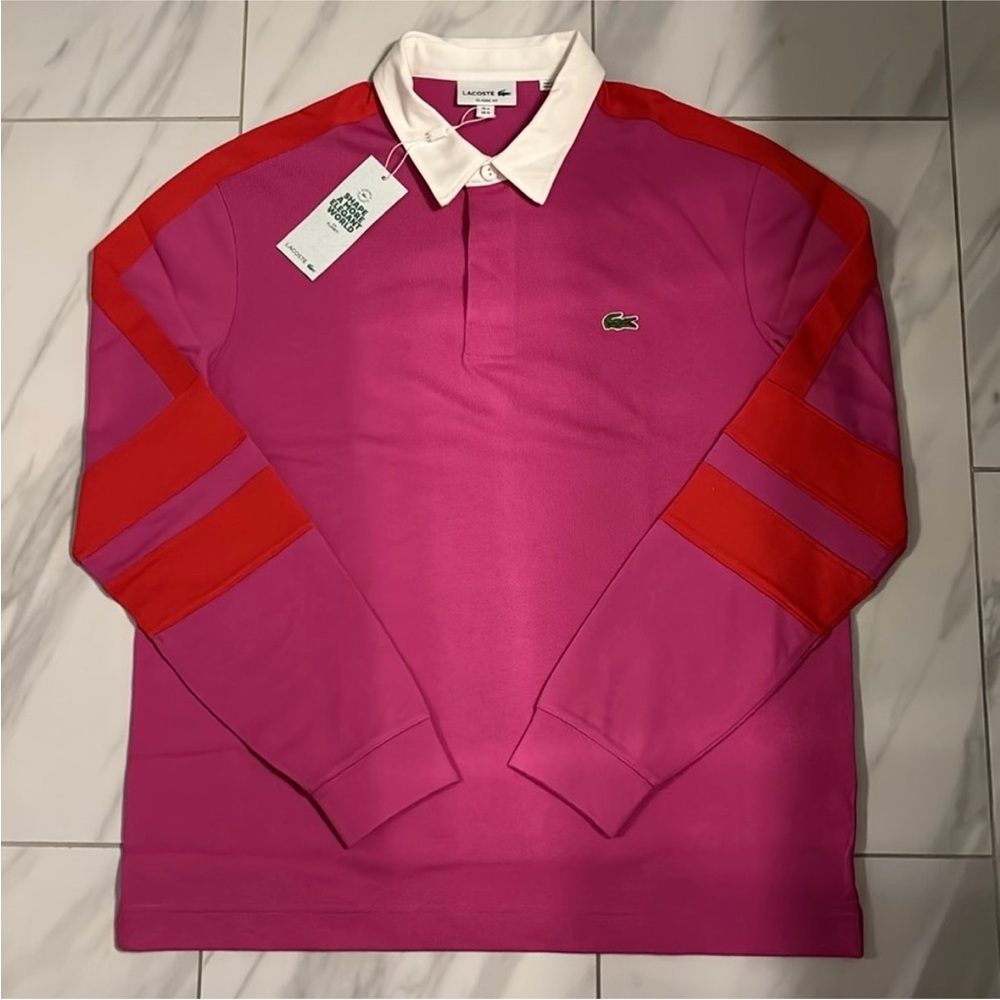 Men’s Lacoste Rugby Long Sleeve Shirt